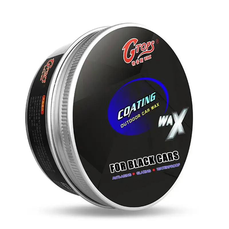 

200g Car Black Wax Polishing Paste Wax Scratch Repair Agent Paint Car Crystal Hard Wax Paint Waterproof Care Maintenance Coating