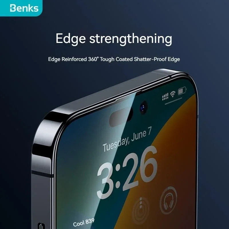 Benks King Kong Corning HD ȭ  ʸ,    ȭ ȣ,  15 Pro Max 14 Pro Max, 0.4mm