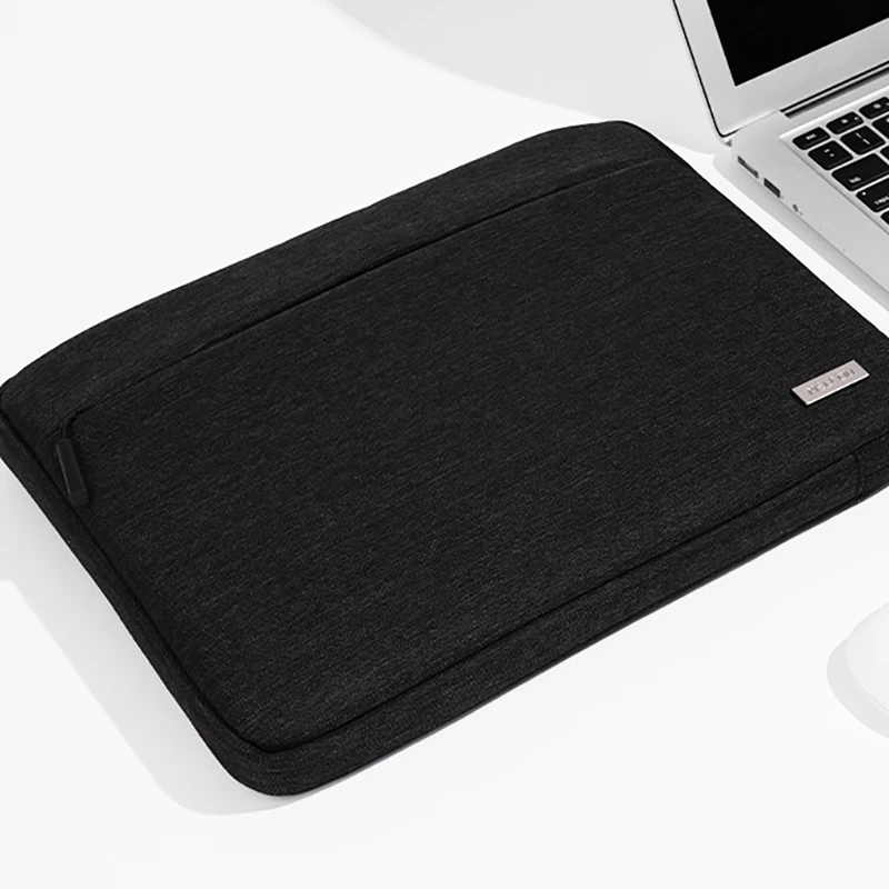 Multi-Pocket Shockproof Laptop Sleeve with Handle