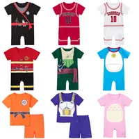 Baby Romper Fireman Cosplay Costume Boys Girl Superhero Jumpsuit Outfits Infant Playsuit Toddler Carnival Party Newborn Clothing