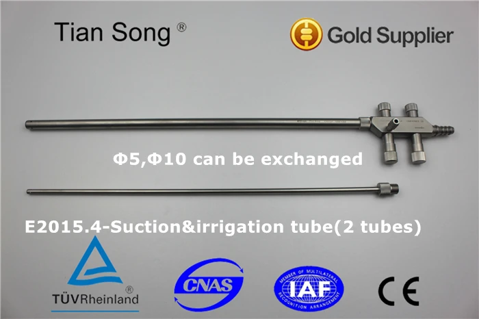 

10mm or 5mm laparoscopy Suction Irrigation Tube, laparoscopic suction irrigation