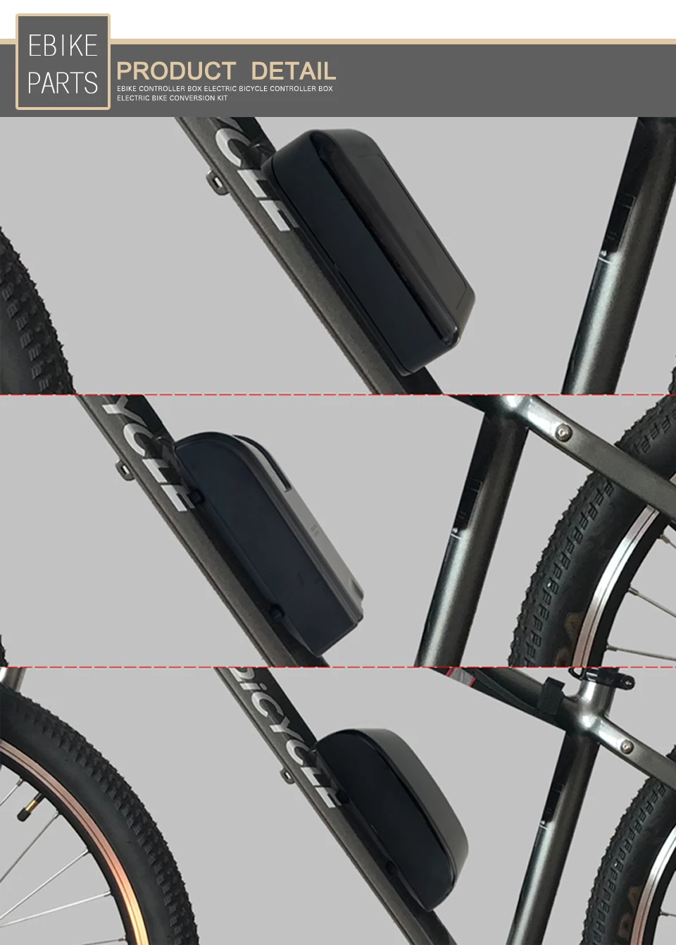 Description Picture 6 of itemElectric Bicycle Controller box Plastic Box Ebike Controller Box Case Cycling Parts Accessories