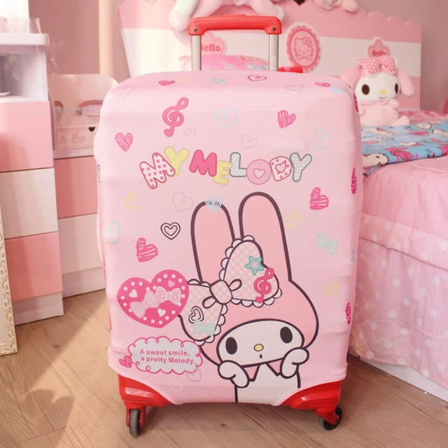  Kuizee Luggage Cover Suitcase Cover Cute Cartoon Doodle  Animals Travel Luggage Protector Dustproof Durable Elastic S