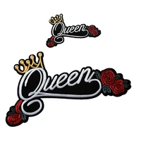 Big Size Queen Quality Letters Embroidery Patch | Clothing Accessories & Cheongsam Embroidery Stickers - Image 5
