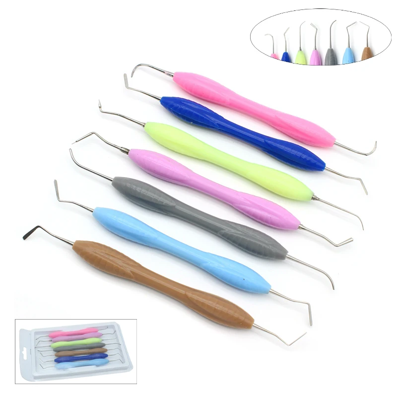 7pcs1setDentalResinFillerFilledRepairEquipmentAesthetic
