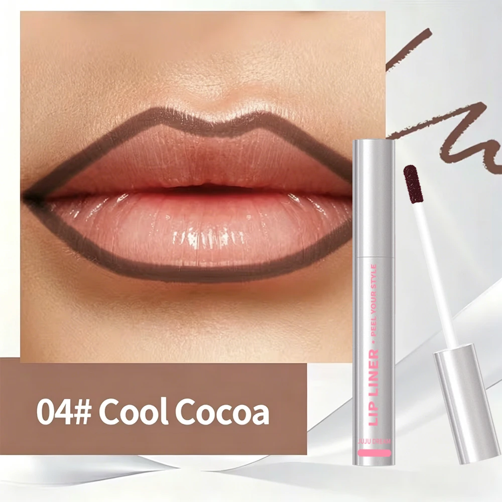 24 Stunden lang anhaltender, abziehbarer Lip Tint, wasserfester Lippenstift, Tattoo-Lipgloss, Lippen-Make-up – Detail 5