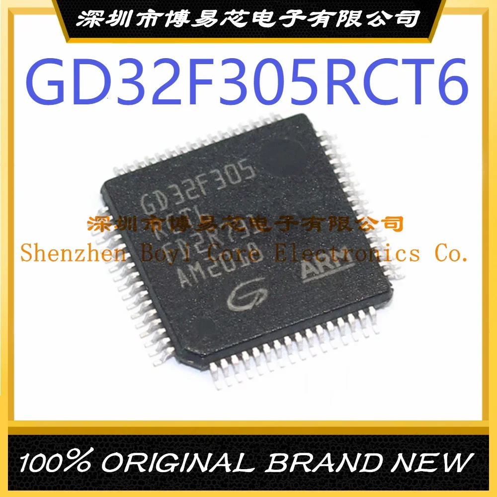 

GD32F305RCT6 package LQFP-64 new original genuine IC chip microcontroller (MCU/MPU/SOC)