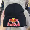 6 colors Red Bull pullover hat men's and women's autumn winter soft warm knitted Red Bull hat solid color Red Bull Beanie Hat 5