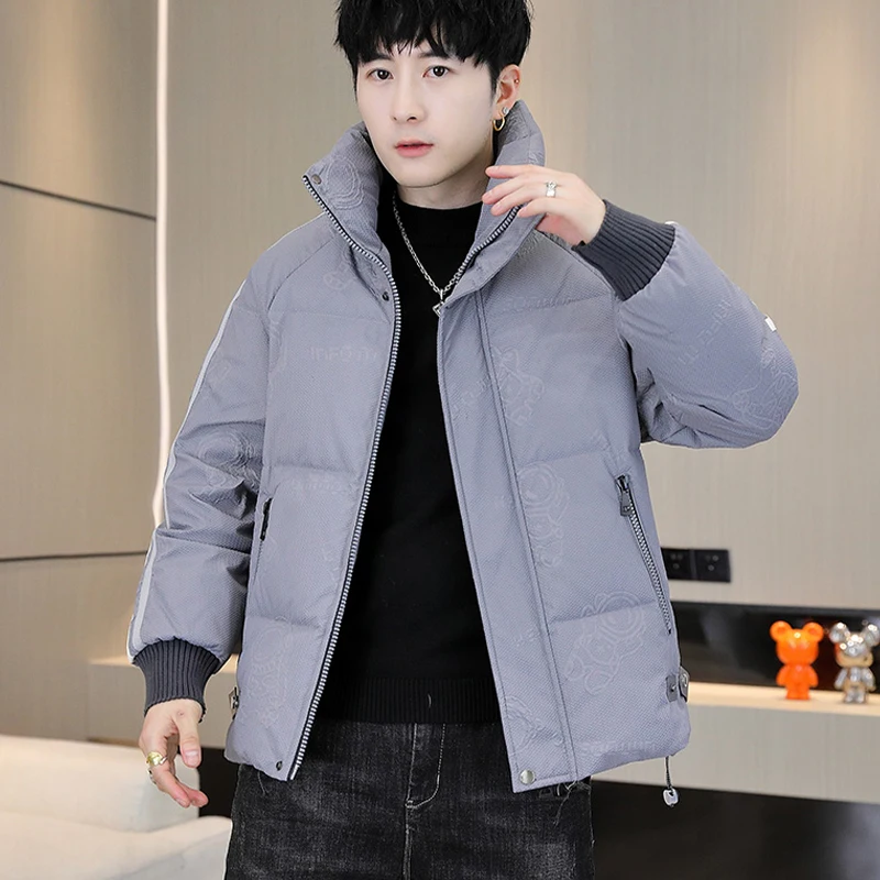 

Winter Down Jacket Men Parkas Thicken Warm Coat Men's Fashion New Streetwear
