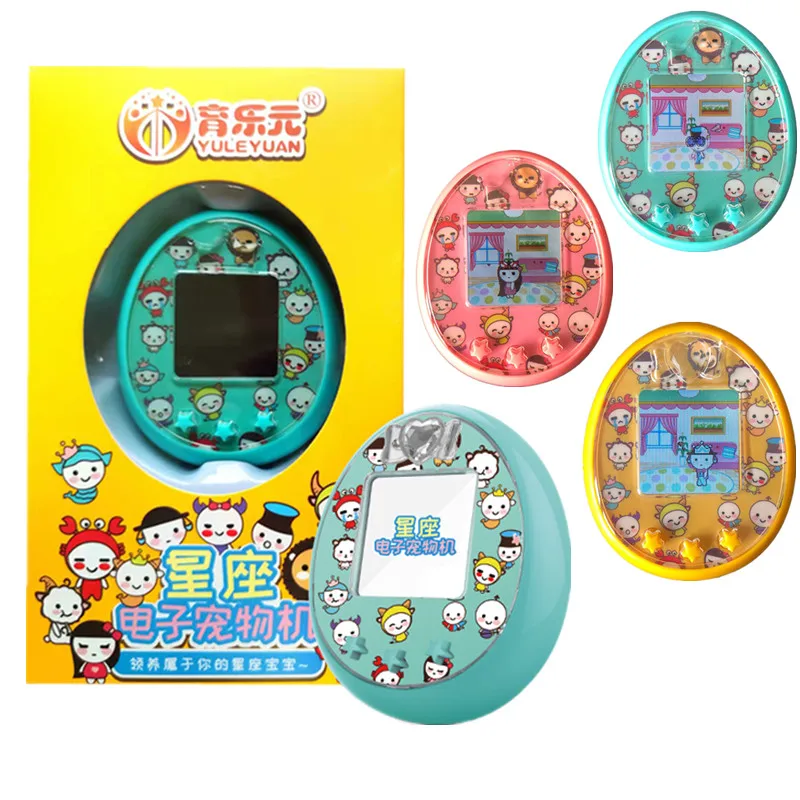 Tamagotchi 12 Constellation Electronic Pet Display A Colori Originale E-Pet Regalo Per Bambini Virtual Pet Interactive Toy Schermo Digitale Hd