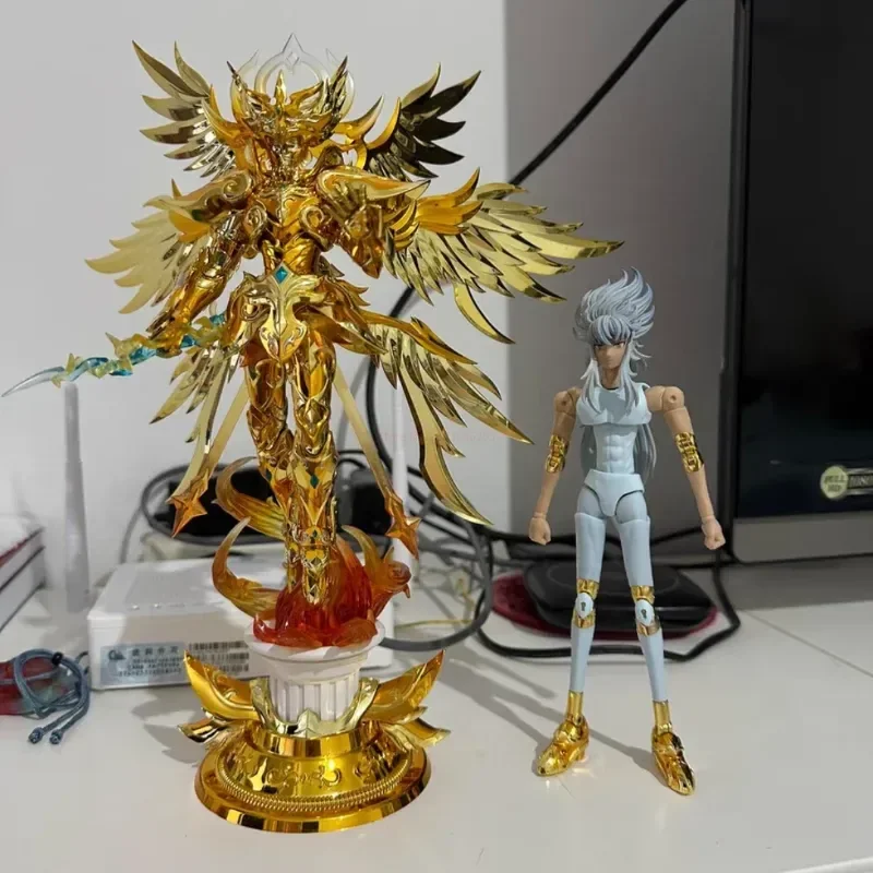 Фото Toypoint Zeus The King Of The God Saint Seiya тканевые пятна миф Exmetal аниме Модели армированные фигурки из ПВХ игрушки для детей мальчиков рождественские подарки №4