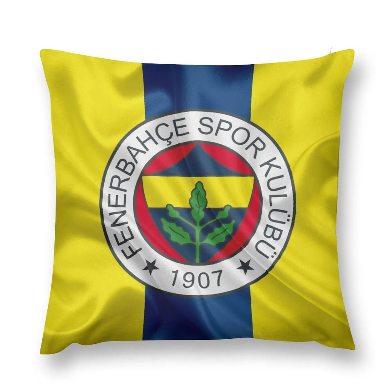 

Fenerbahce Flag Throw Pillow Luxury Living Room Decorative Cushions Sofa Cushions Covers Pillow Cases Christmas Pillow Covers