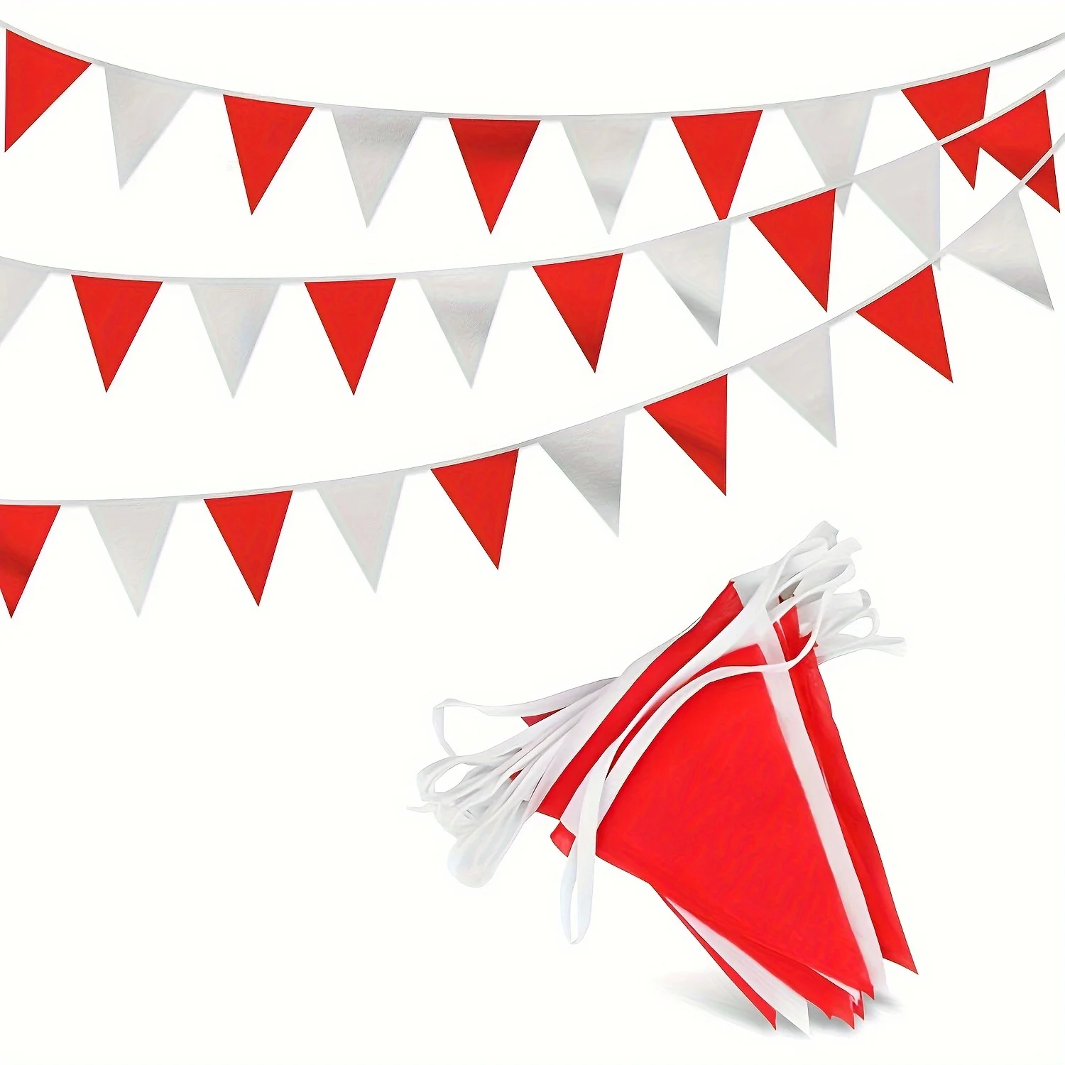 3 Striscioni E Ghirlande Per Feste Di Ginnastica Ragazze – Bandiere Triangolari In Cartone, Decorazioni Compleanno O Baby Shower - 5