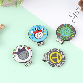 골프 공 마크 마그네틱 골프 모자 클립 마커, 골프 마커, 훈련 보조, 골퍼 선물, 골프 공 마커 용품