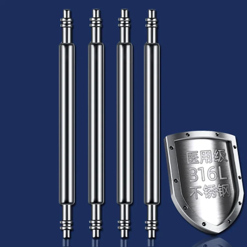 Premium Strap Link Pins and Spring Bars Set - 20 Pieces, Various Sizes