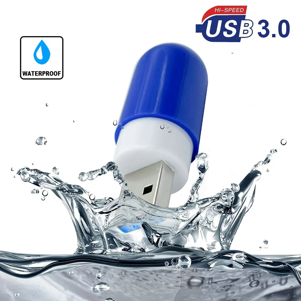 플래시 드라이브 USB 플래시 드라이브, 플라스틱 크리에이티브 알약 모델 펜드라이브, U 스틱 3.0 플래시 메모리, 선물용, 128GB, 64GB, 32GB, 16GB, 8GB