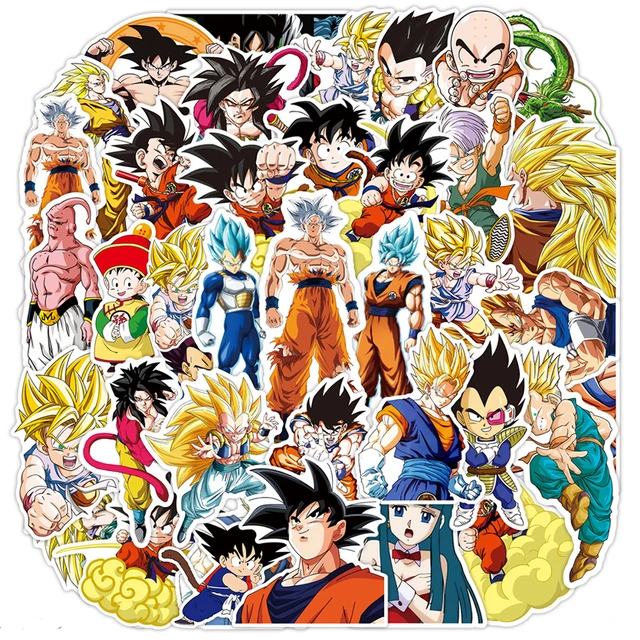 All 10 Stickers Dragon Ball