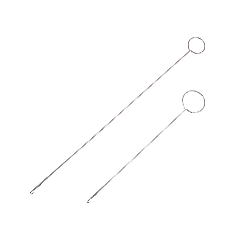 Metal Sewing Loop Turner Hook for Turning Fabric Tubes, Straps, and Belts