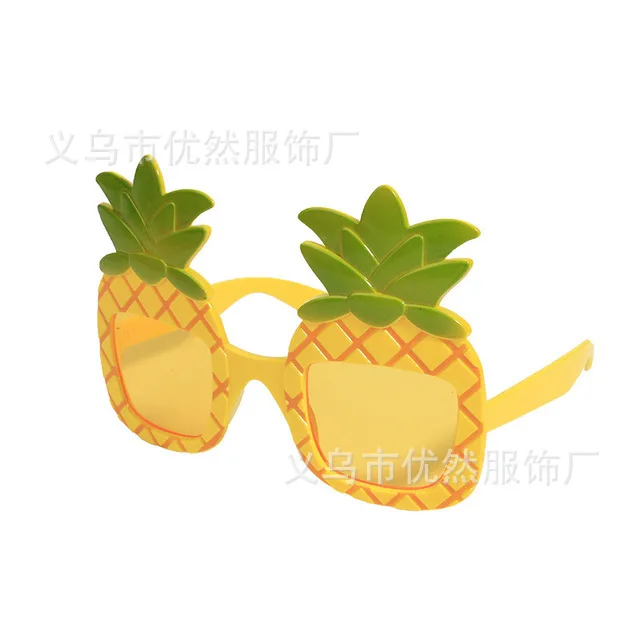 Novelty Party Sunglasses Fun Hawaiian Sunglasses Beach Party Decorations Crazy Sunglasses Tropical Fancy Dress Props Summer