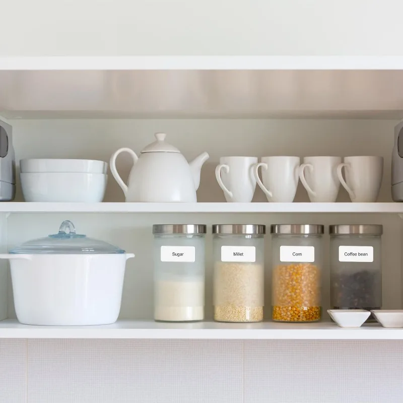 Label Tapes for Phomemo D30 Label Maker, 15mm x 30mm Self-Adhesive Label Tape Thermal Sticker Paper Roll for Office Supplies