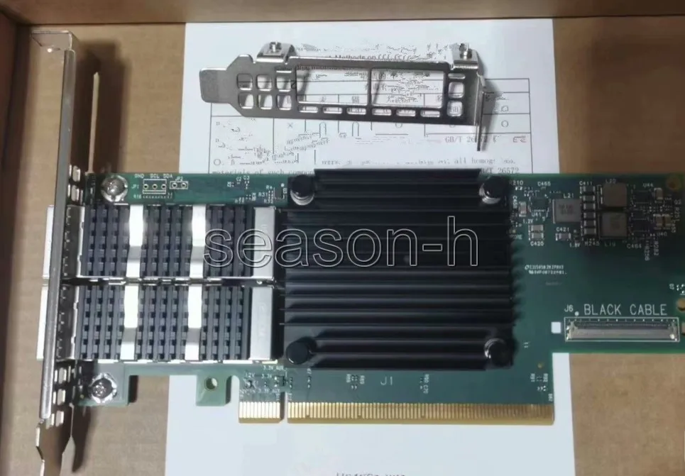 

MCX653106A-ECAT EDR/HDR100/100GbE CX653106A сетевая карта