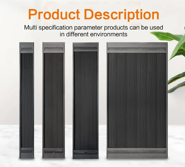 Innovative products 2024 small power home use high temperature Intelligent far infrared radiant panel smart home heaters 6