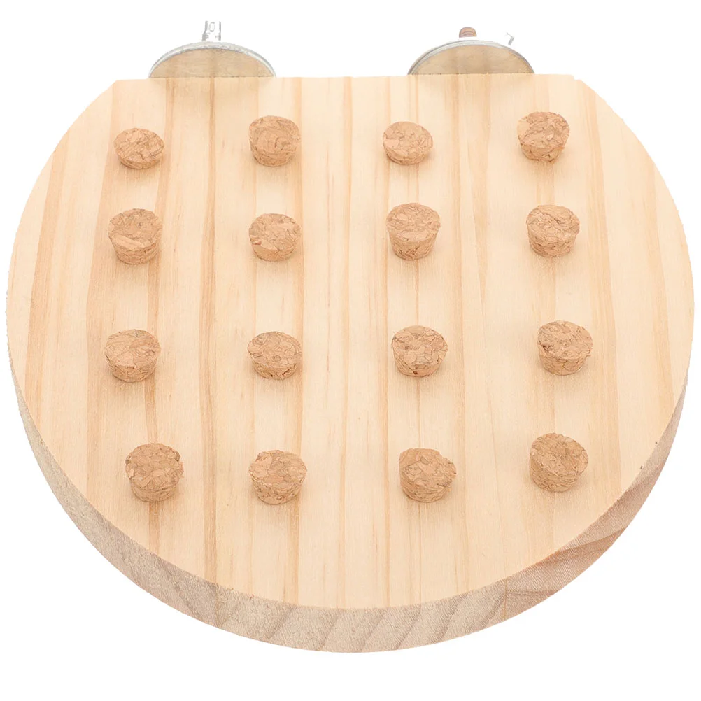 

Parrot Stand Toy Standing Platform Bird Cage Sports Toys The Accessories Cockatiels Parakeets Plaything Wooden