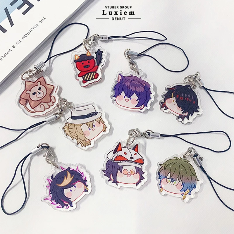 Rainbow Club Luxiem Portachiavi Vox Ciondolo Per Cellulare Shoto Portachiavi Ciondolo Mysta Ciondolo Ike Piccolo Ciondolo Luca