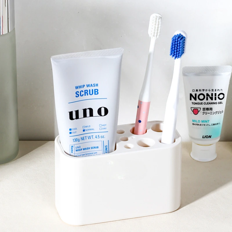 

Электрическая полка для хранения зубных щеток, креативная полка для зубной пасты, бытовая столешница, можно разбирать и стирать