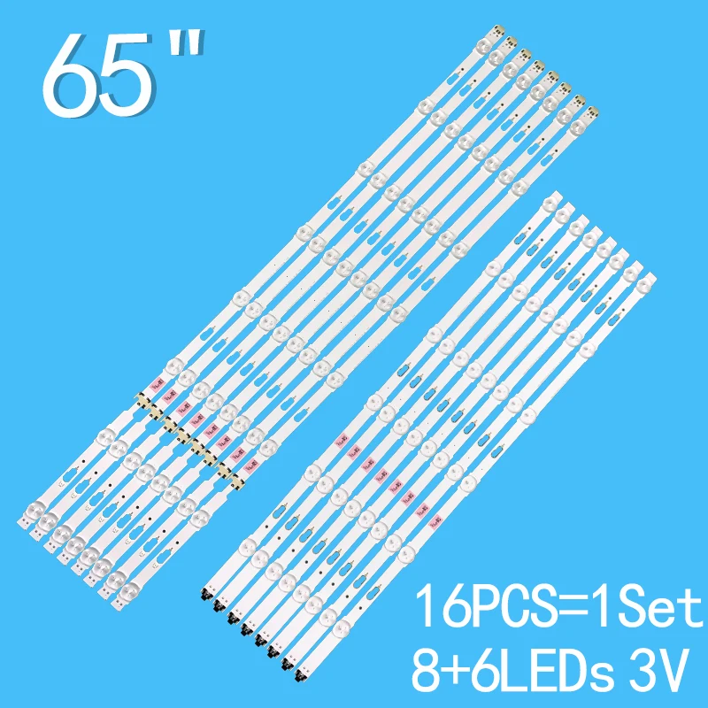 

For 65" TV UE65KU6000 UE65JU6000 V5DU-650DCA-R1 V5DU-650DCB-R1 BN96-39667A 39668A 34809A 39666A 39665A 34810A S_5U75_65_FL_L8 R6