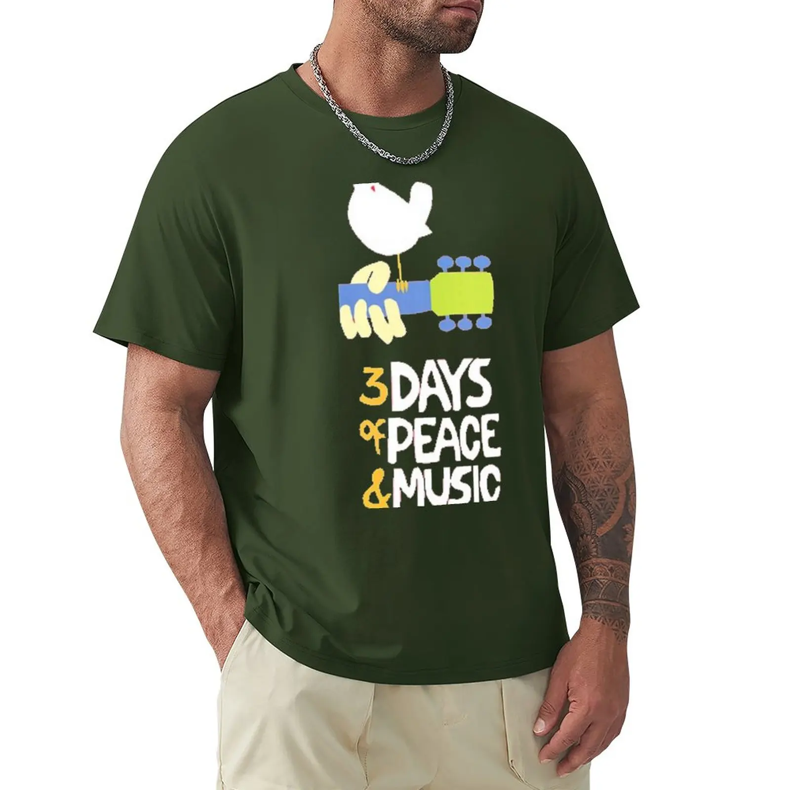 

1969 футболка Woodstock, спортивные футболки для фанатов, милая одежда, мужские белые футболки