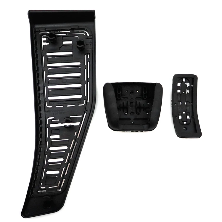 RHD Car Pedals for Audi Q7 4M ~ Accelerator Brake Footrest Stainless Steel Non-slip Pedal Cover Pads