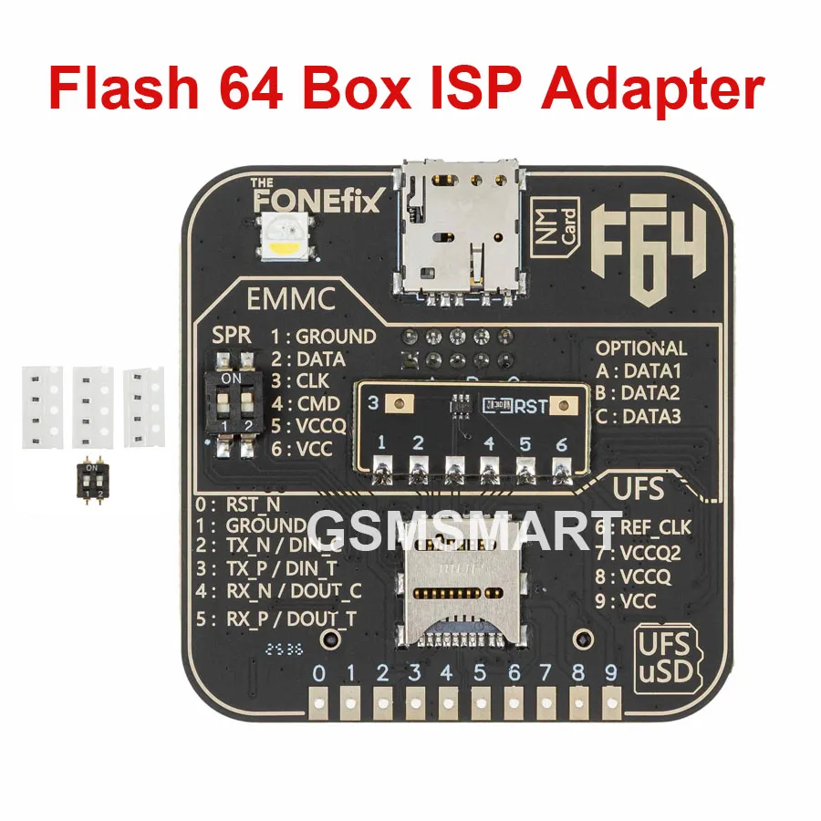 플래시 64 F64 박스 ISP 어댑터