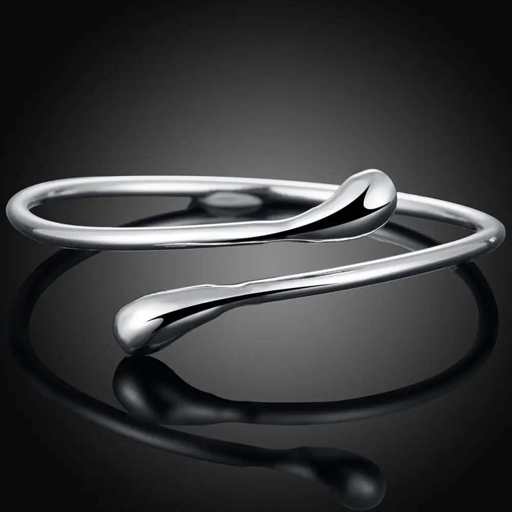 Sterling Silver Water Drop Bracelet Image 4