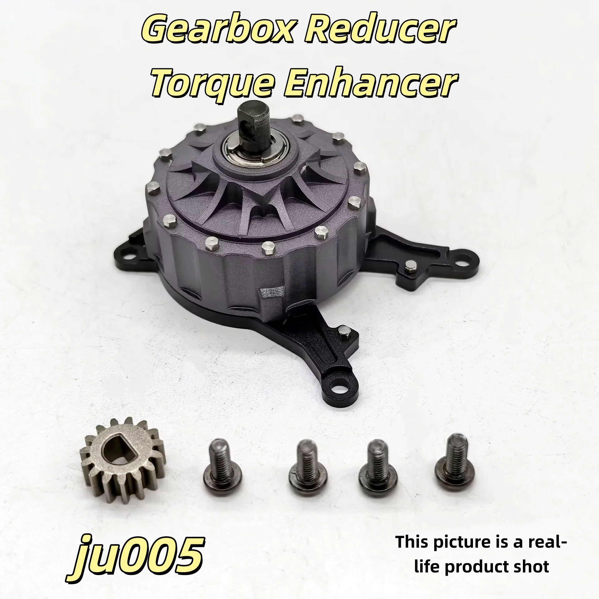 1 Set 1/14 RC Modell-LKW Getriebe-Reduzierer Drehmomentverstärker Universalteil für Tamiya Traktor-LKW Kipper Crawler TRX4 SCX DIY