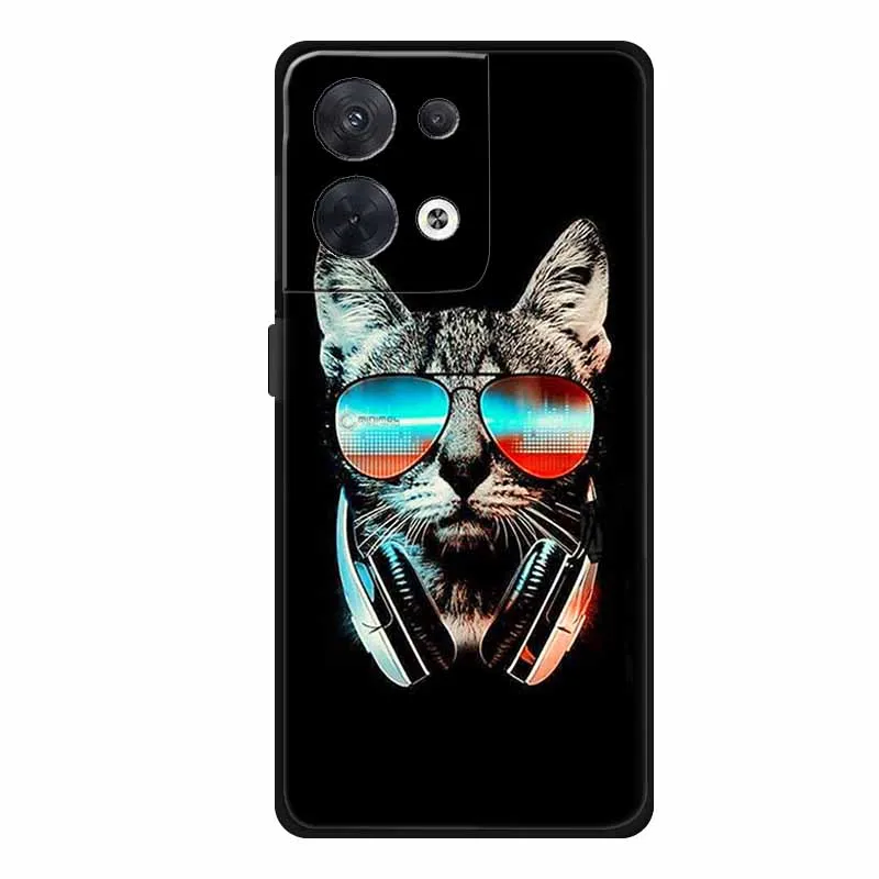 Wolf Design Silicone Animal Case - Soft Back Cover and Cartoon Coque