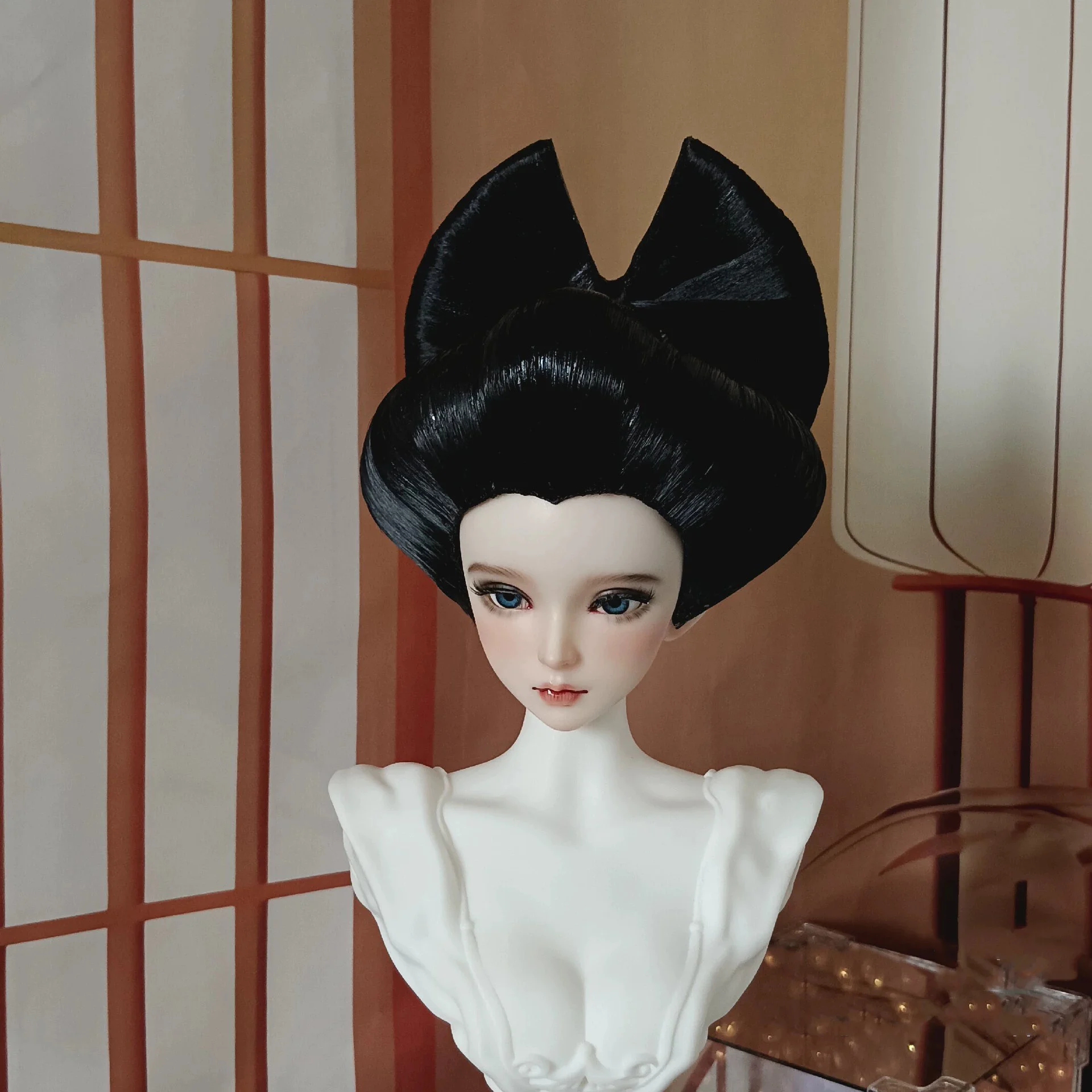 1/4 1/3 Scale Ancient Costume BJD Wig Japanese Oiran Hair