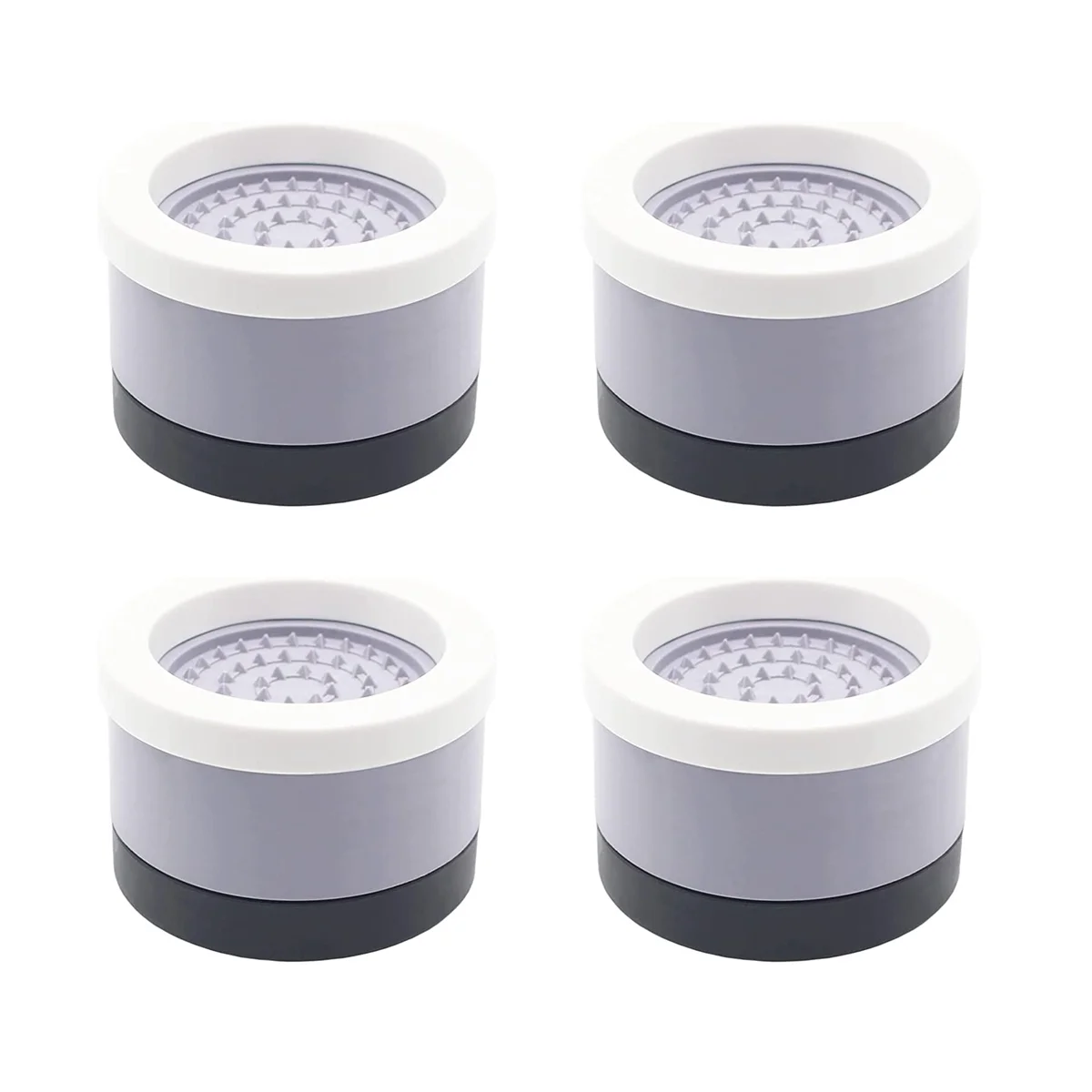 4 Set Mobili Alzate Per Letto Heavy Duty Round Bed Lift Riser Altezza Regolabile, Per Sedie Da Tavolo Divano Gambe Dell'Armadio Divano