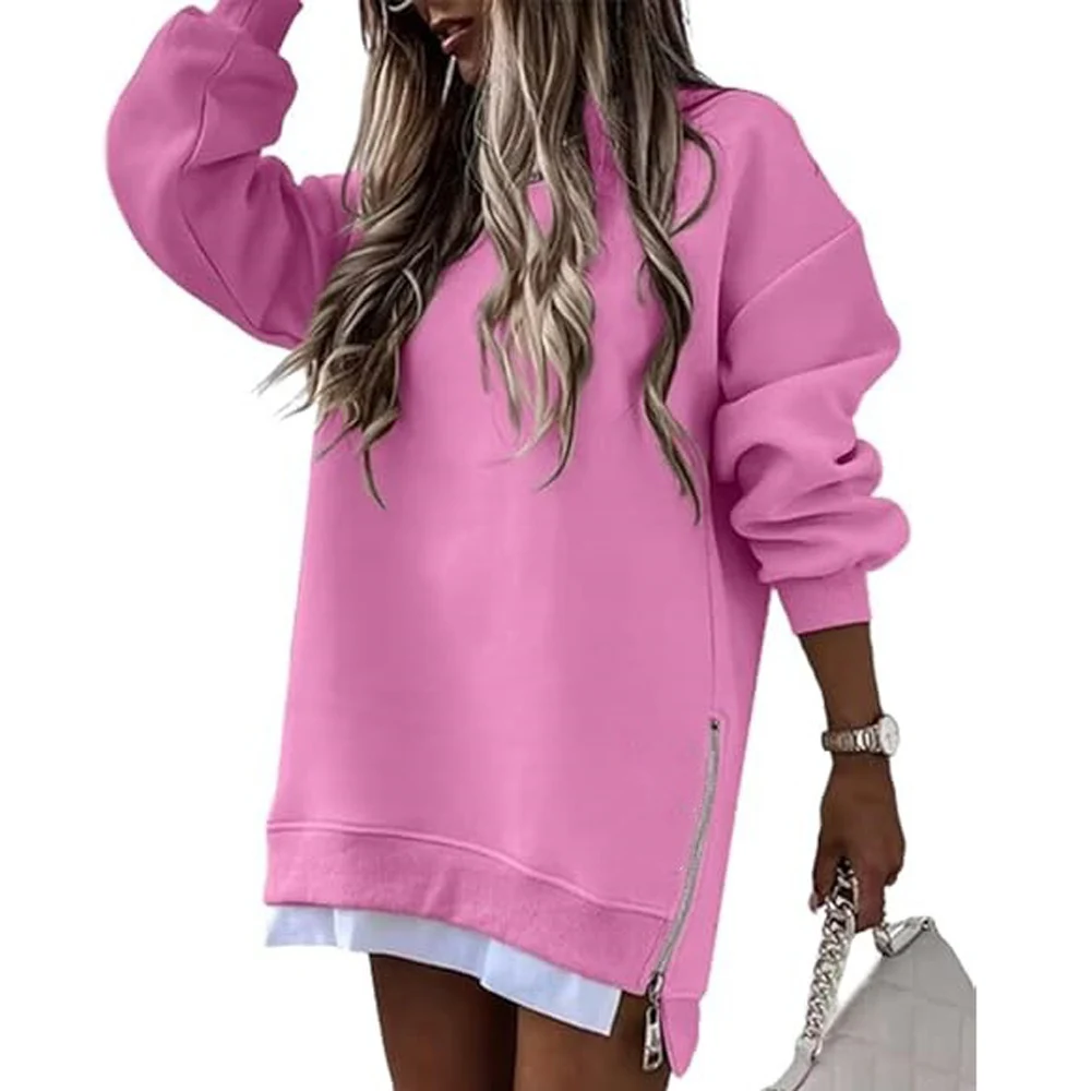 Autumn Women Long Sleeve Pullover Sweatshirt