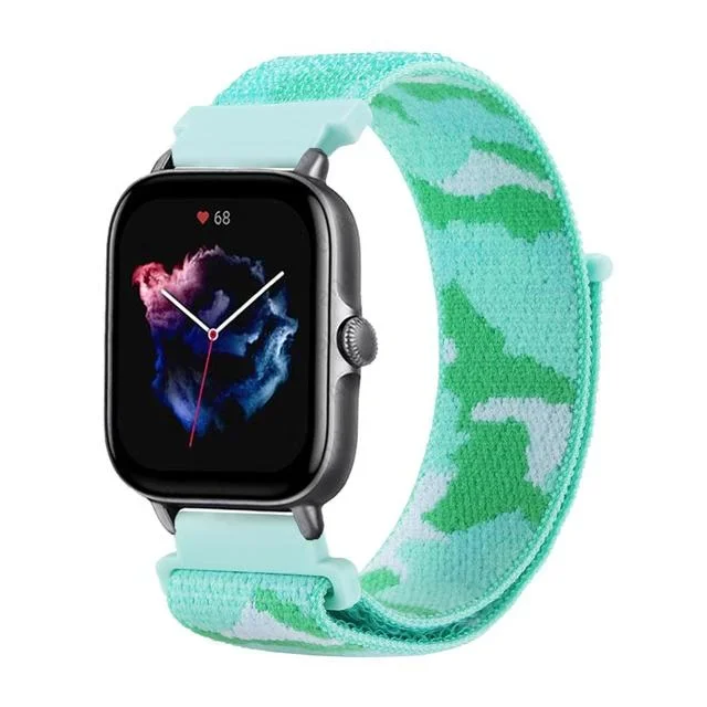 Nylon Loop Smartwatch Band - Adjustable Strap in 20mm/22mm Sizes