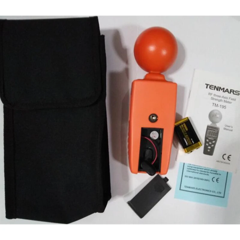 Emf meter tester 3 Axis High Frequency RF Field Strength Meter TM-195 EMF Tester TM195