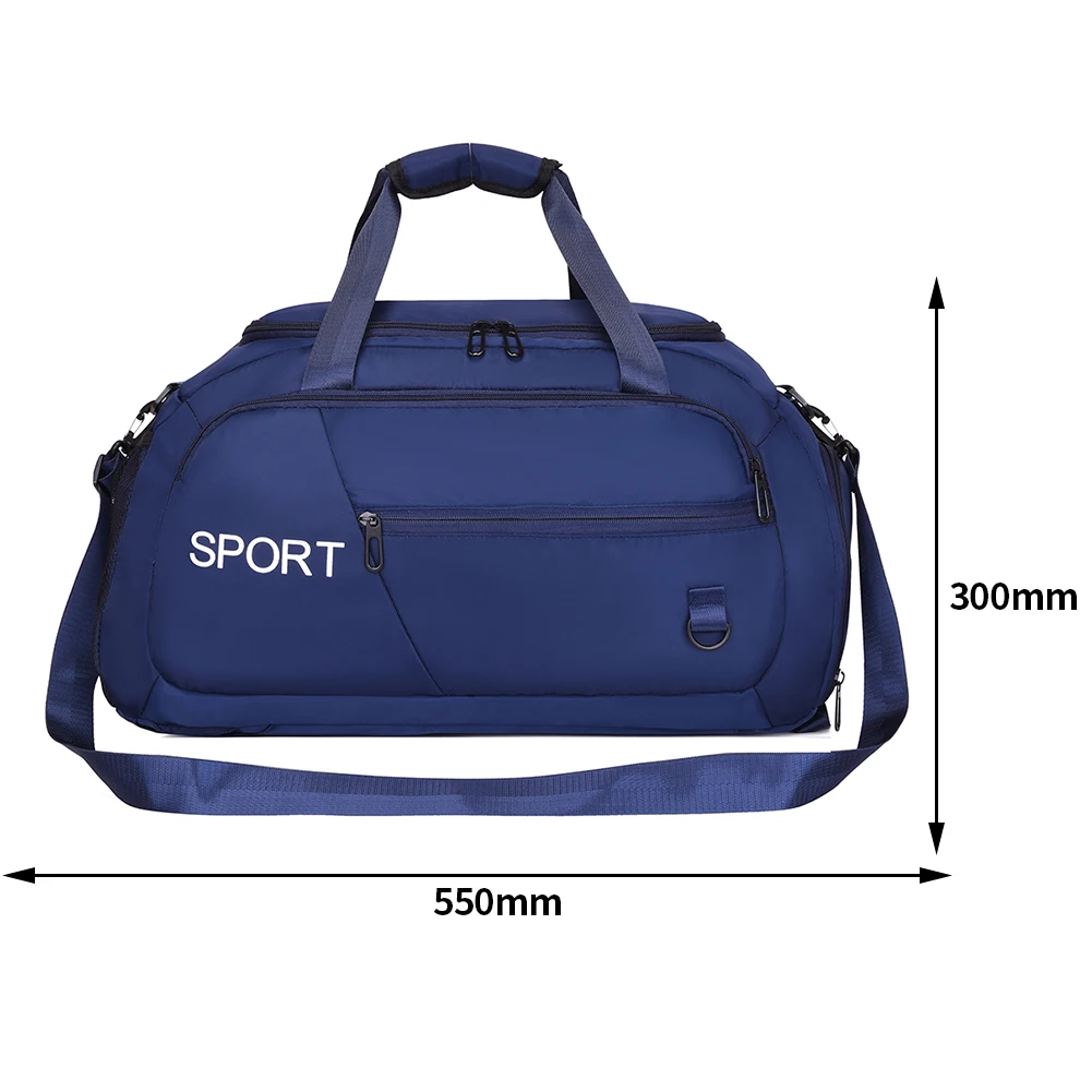 Bolsa Maleta Deportiva Mujer Bolsa Mochila Gym Impermeable Bolsa De Viaje  Diseño De Separación Húmedo y Seco Bolsa Con Compartimento Para Zapatos