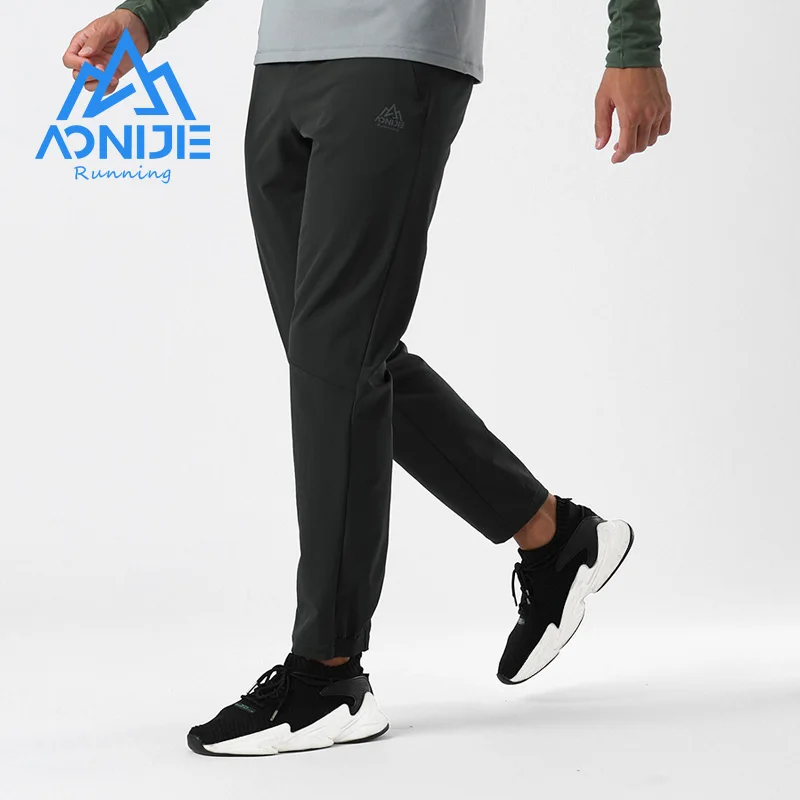 

AONIJIE New FM5145 Male Men Outdoor Sports Thickened Trousers Elasticated Waistband Sweatpants Tightened Hem Winter For Running