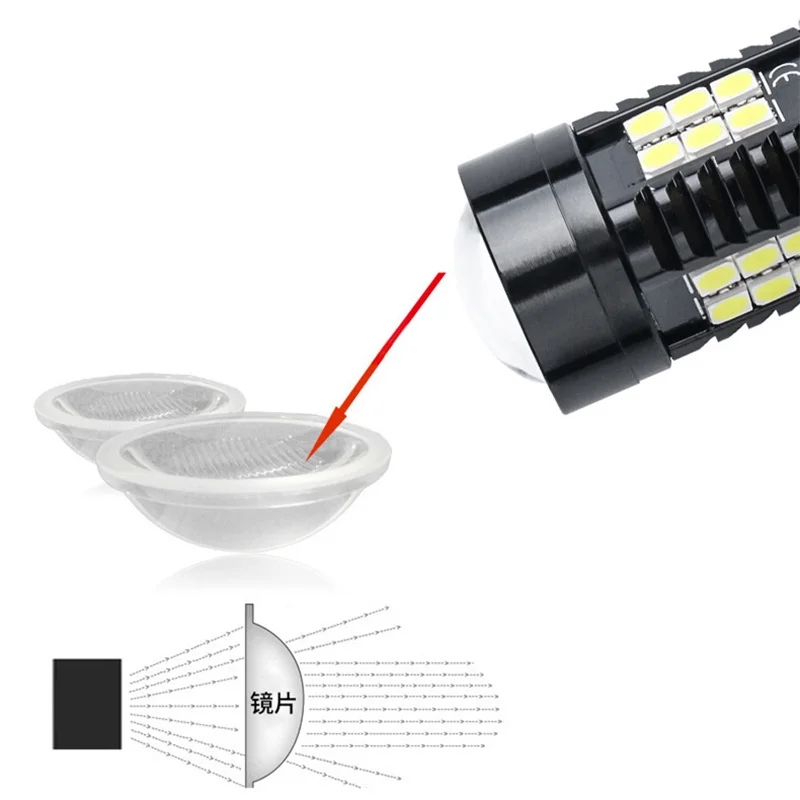 2x BA15S CANBus Free 21SMD LED DRL ְ  , Skoda Roomster Octavia MK2 Fabia II Superb II