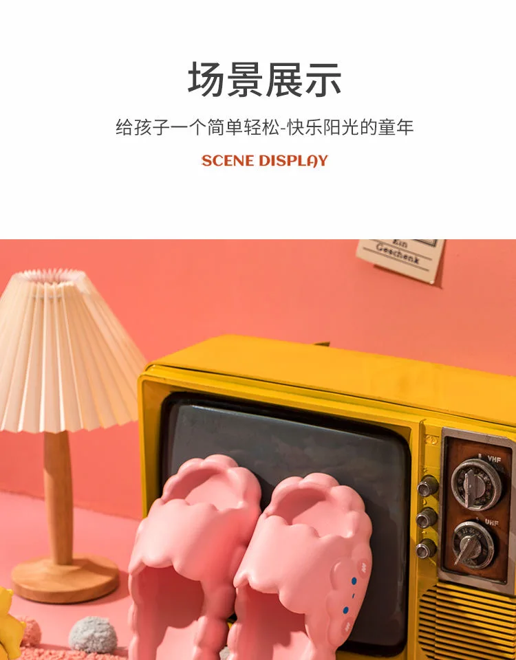 Cartoon Kids Slippers For Boys Girls Summer Beach Indoor Outdoor Slippers Cute Soft Non-Slip Baby Sandals New Children EVA Shoes boy sandals fashion