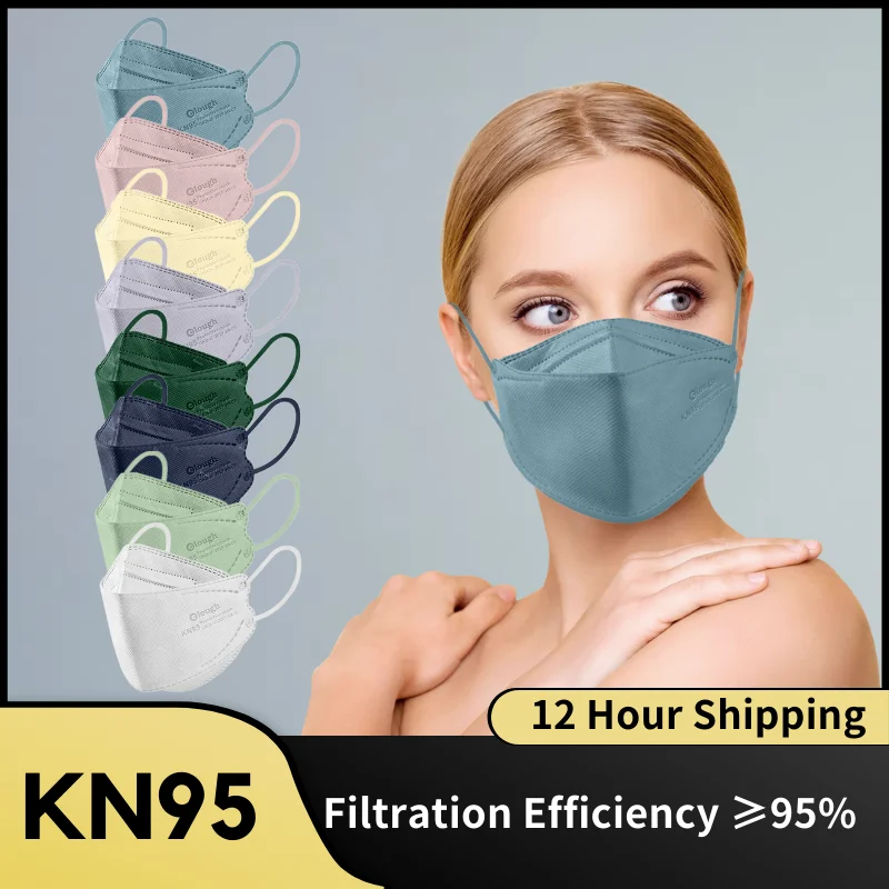 Маска Elough KN95 Mascarillas FFP2 Homologada españa ffp2mask Morandi fpp2 маски для взрослых цветов маска FPP2 |