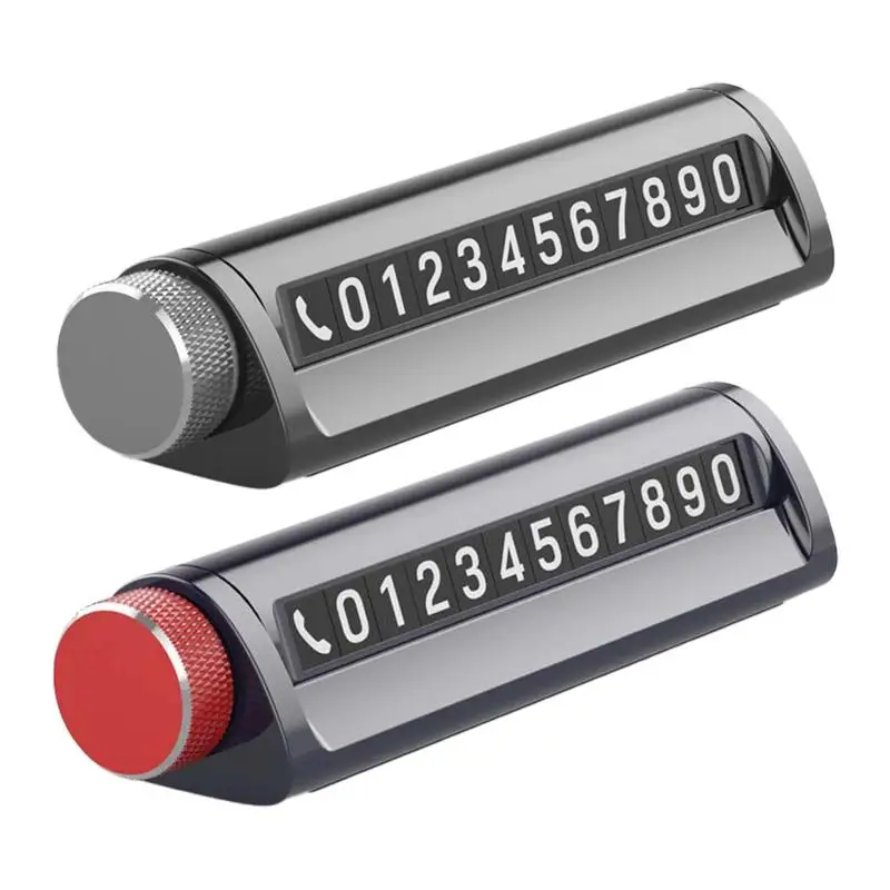 

Temporary Parking Card Car multifunctional temporary parking sign Diffuser Phone Number Display Plate For Car Dashboard