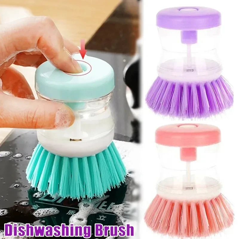 

Two in One Dishwasher Automatic Liquid Soap Dispenser Cleaning and Scrubbing Machine Kitchen Supplies