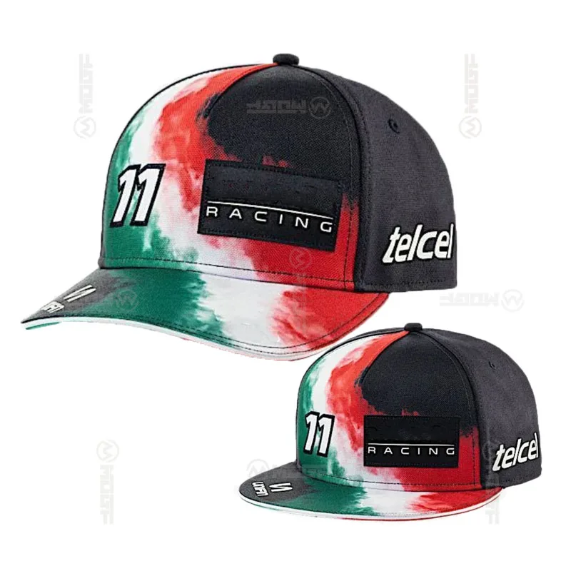 

New motorcycle Baseball Cap Extreme Sports F1 Team Racing Cap Flat Brim Hat Outdoor Mesh Cap Skiing High-end Gift