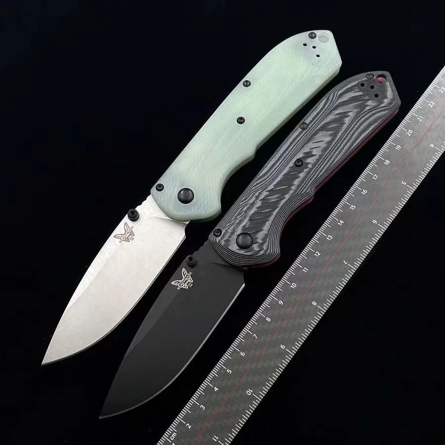

Outdoor BENCHMADE 560 Tactical Folding Knife G10 Handle Camping Fishing Hunting Pocket Knives EDC Tool
